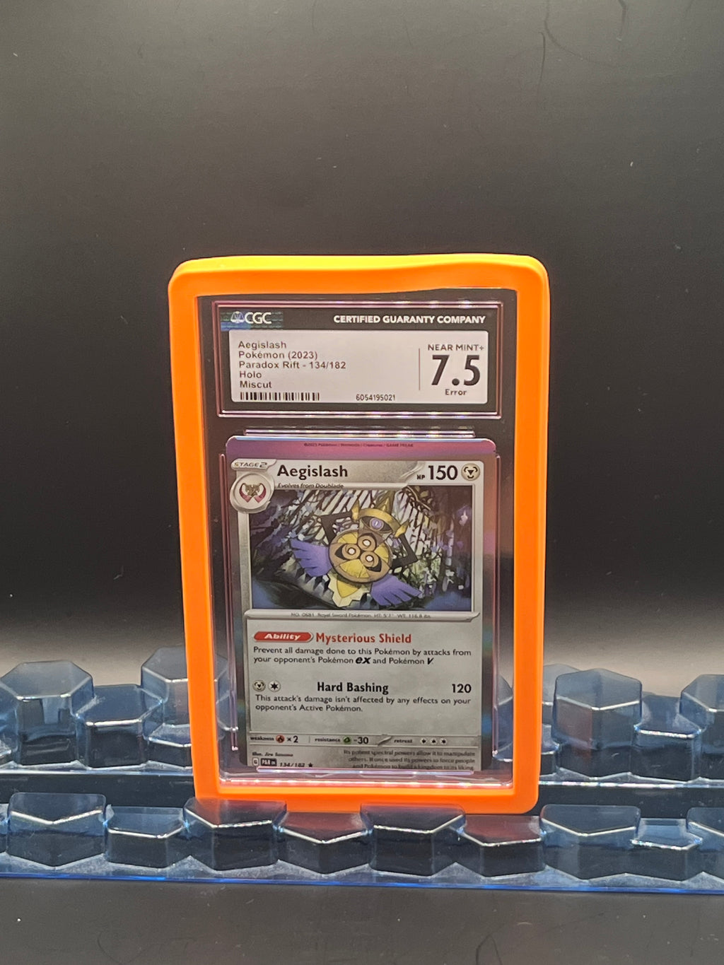 CollectsTCGandMore - Slab Bumper - orjanje [voor psa, cgc, ugs]
